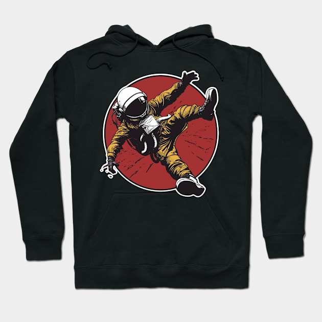 Astronaut Dancer Hoodie by NineBlack